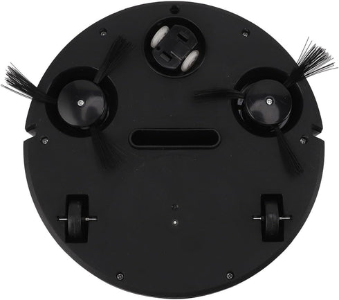 Smart Robot Vacuum Cleaner, Black, 3 in 1 Strong Suction Mini Mopping Vacuum for Hard Floors