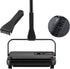 VEVOR Carpet Sweeper Manual, Floor Sweeper with 300 ml Dustbin Capacity, Easy to Empty for Home Office Carpets, Black