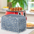Toaster Cover 2 Slice, Blue Ditsy Floral Wide Slot, French Countryside Toaster Appliance Cover, Machine Washable