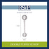 RSVP International Coffee Measuring Spoon, Long Handled Stainless Steel Scoop, 1-Tbsp/2-Tbsp