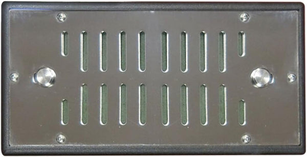 Prestige Import Group - Adjustable Vented Cigar Humidifier - Capacity: Up to 250 - Color: Silver by Prestige Import Group