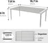 carrotez Cabinet Organizer Shelf, Set of 2 Stackable Kitchen Counter Shelves, Pantry Storage Shelf Organizer