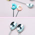 AUEAR 4 Pack Stirring Spoons - Cute Doughnut Coffee Spoon, Mini Donut Dessert Ice Cream Stirrers