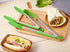 Set of 2 Kitchen Tongs – 9 inch & 12 inch – Premium Locking Non-stick Stainless Steel Food Tongs for Cooking, BBQ,