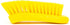 6 Inches, SPARTA Plastic Cutting Board Scrub Brush with Hanging Hole for Washing Cutting Boards, Yellow