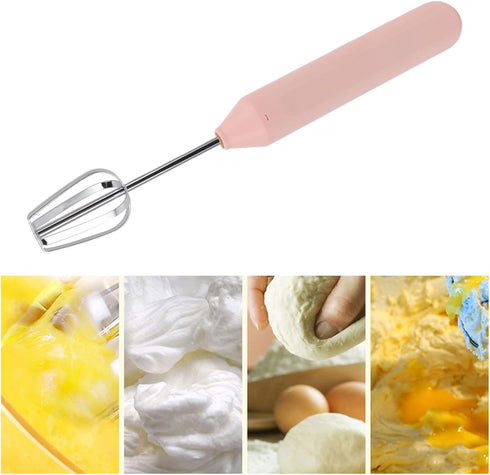 Electric Handheld Egg Beater Head Milk Frother Coffee Blender Milkshake Foamer Balloon Mixer for Kitchen