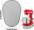 Mixer Sliding Mat for Kitchen Aid, Counter Appliance Slider Mat for 5-8 Qt Bowl Lift Stand Mixer, Grey