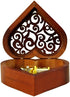 WESTONETEK Vintage Heart Shaped Wood Carved Musical Box Gift for Christmas, Birthday, Valentine's Day - You are My