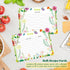 80 Pack Recipe Cards, 5 x 7 inch Cooking Recipe Cards for Recipe Binder, Double-sided with Lines for Weddings, Bridal