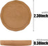 Lelucermaire 2 Pack Brown Sugar Keeper Terra Cotta Brown Sugar Saver Brown Sugar Softener Natural Clay Moisture