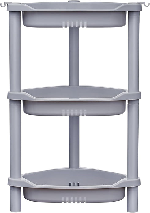 ELYKEN 3 Tier Shower Caddy Organizer Shelf Corner, 14.4 x 11.2 x