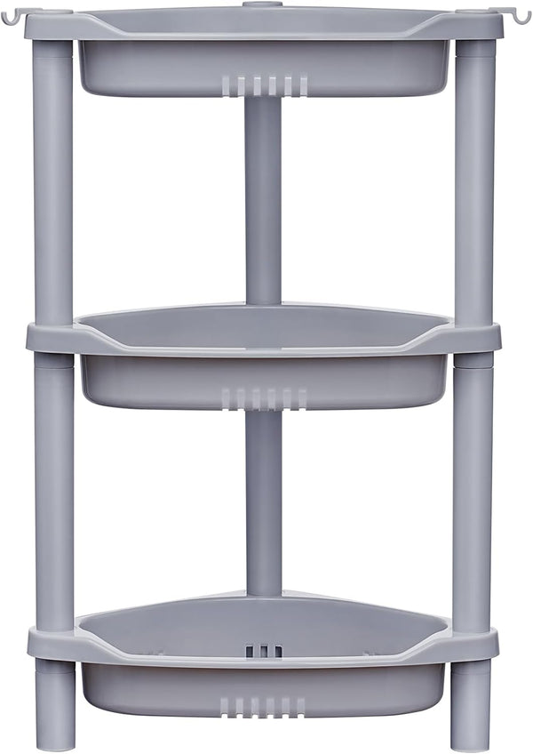 ELYKEN 3 Tier Shower Caddy Organizer Shelf Corner, 14.4 x 11.2 x