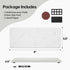 Razborci 2PCS Counter, 9"x3.5" Water Absorbing Stone Drying Tray for Kitchen Diatomite Mat Vanity Caddy for Bathroom