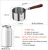 Kloahmo 8.5 oz (250 ml) Food grade Stainless Steel Mini Butter Warmer, Mini Milk/Coffee Warmer, Milk Warmer, Small Baby