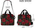 ALAZA Insulated Lunch Box Red Rose Floral Cooler Bags, Reusable with Shoulder Strap, 19-Can (12.5L)