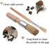 Coffee Machine Cleaning Brush Set, 4 Piece Set with Wooden and Nylon Brushes for Grinders and Group Heads