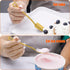 10PCS Gold Shovel Shape Spoons, Mini Cute Stainless Steel Tea Coffee Dessert Mixing Spoons