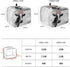 Toaster Dust Cover for Kitchen 2 Slice, Farmhouse Cow Flower Black Bread Maker Cover, Washable Kitchen Small Appliance