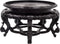 fengshuisale Oriental Furniture Fishbowl Stand Vase Base Stable Home Decoration Display Stand4.7 in