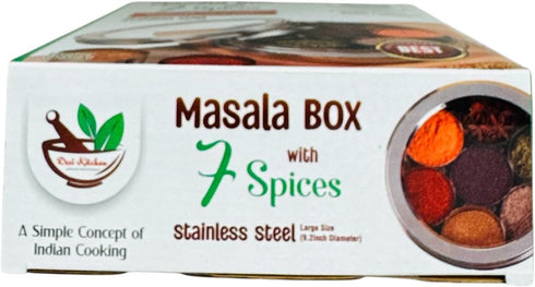 DESI KITCHEN AUTHENTIC INDIAN PRODUCTS Desi Kitchen Masala Box (Spices Box)