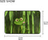 Frog Doormat Bath Mat, Non-Slip Curious Frog Floor Dirt Trapper Rug, Super Absorbent Indoor Outdoor 24x16 inch