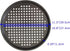 11Inch Pizza Pans with Holes, Nonstick Round Pizza Trays for Toaster Oven, Carbon Steel Pizza Baking Pan Set for Fresh & Frozen Pizza, Vented Pizza Dish - 2PCS by LoveDeal