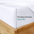 HOMEIDEAS Queen Size Bed Sheets - 6 Piece Set (White) Extra Soft Brushed Microfiber Bedding