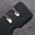 Black Pocket Knife Sharpener, Kitchen Knife Sharpener, Handheld Keychain Tool for Outdoor Camping & Scissors