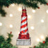 Old World Christmas Collection Glass Blown Ornaments for Christmas Tree, White Shoal Lighthouse