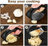 Garlic Press Rocker, Portable Manual Stainless Steel Garlic Press Rocker Crusher Masher with Garlic Peeling Drum
