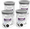4 Pack Creami Swirl Pints and Lids for Ninja NC700 NC701 Series