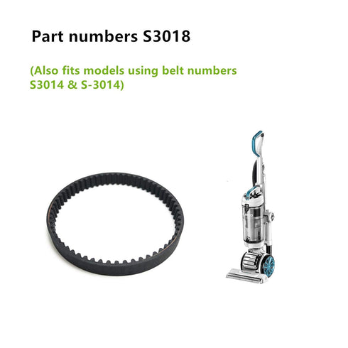 Replacement Belt for Eureka S3018 FloorRover Vacuum Cleaner - Fits Models NEU522, NEU529, NEU560, NEU562A, NEU566 (2