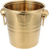 NOLITOY 1pc Insulated Ice Bucket Cooler Bag with Lids, Round Metal Drink Tub for Bar Accessories & Gatherings