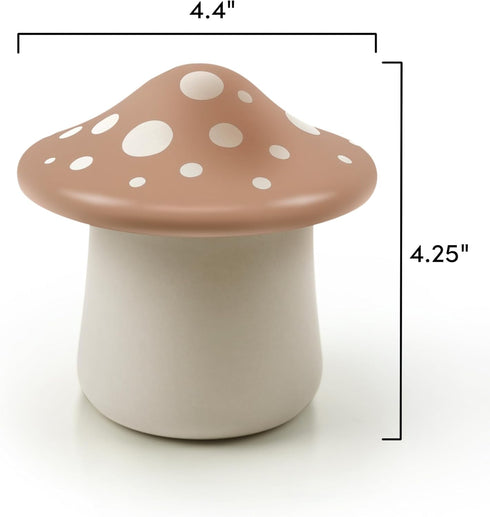 Genuine Fred FORAGE Mushroom Butter Storage Container, Unique Kitchen Accessory for Storing and Serving Butter, Fun