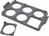 CGR-600 7-Piece Cuisinart Griddle Egg Ring Tray