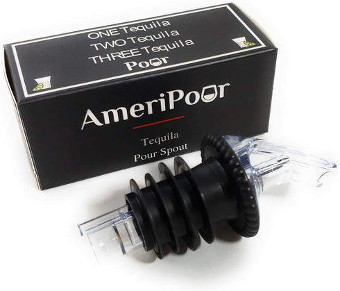 Speed Pourer - Patron Pour Spout, 100% Made in the USA, Free Flow Bar Spouts for Smooth Cocktail Pour