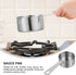 Hemoton Mini Sauce Pan, Stainless Steel Butter Warmer Pot, Milk Warmer, Chocolate Melting Pot, 80ml