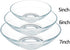 Clear Glass Bowls 15oz, Cereal Bowls, Pasta Bowls, Glassware Soup Bowls, Dessert Bowls, Salad Bowls, Mixing Bowls 7 inch Set of 2 by FOYO