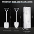 Muimnvi 2 Set 304 Pcs Ice Cream Shovel - Premium Stainless Steel Dessert Spoons for Eating Ice Cream, Funny Loving Gift