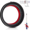 Dust Bin Top Fixed Sealing Ring, Compatible with Dyson V10 SV12 Vacuum Cleaner, Replacement Parts with T8 Screwdriver