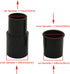 EZ SPARES Vacuum Hose Adapter Kit, 35mm to 32mm & 32mm to 35mm, Compatible with Normal Round Interface