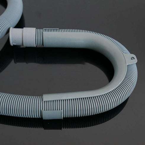 2Pcs Gray Clothes Washer Drain Hose Holder, U-Shape Hook Adapter for Washing Machine Drain Hose