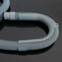 2Pcs Gray Clothes Washer Drain Hose Holder, U-Shape Hook Adapter for Washing Machine Drain Hose