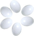 Azatemgo 6 Set Pcs Wooden Eggs Fake Chicken White Eggs of Wooden Fake Eggs to Help Lay Chickens