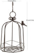TJ Global Iron Birdcage Hanging Planter, Metal Wire Flower Pot Basket Wrought Iron Plant Stands for Plants, Flowers