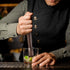 Patelai Wooden Cocktail Drinks Muddler and 12 Inch Bar Spoon, Stainless Steel Shaker Mixing Spoon for Cocktails