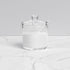 Quald Sugar Container with Lid and Spoon,Sugar Bowl Acrylic Jar for Coffee Bar Accessories Coffee Canister Kitchen
