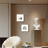 8x8 4x4 8 8 Set 15 Memory Island with Photo Frames for Wall and Tabletop Display, by Walnut Wood Picture Frames with HD