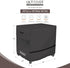 65-80 32L 18W 32H inch, ULTCOVER Waterproof Quart Patio Cooler Cart Rolling Ice Chest Cover x x Black