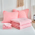 Set Set 7 Kids Comforter Sheet - Soft and Breathable Bed Includes Quilted Comforter, Fitted Sheet, Flat Top Sheet